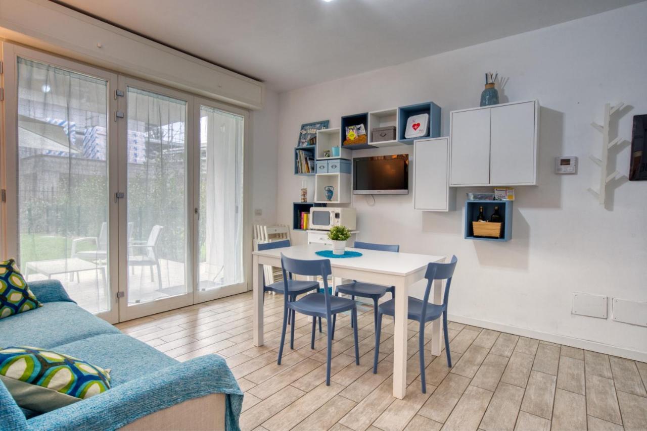Caseospitali - Casa Azzurra, Incantevole Bilocale Con Giardino Cernusco Sul Naviglio Exteriör bild