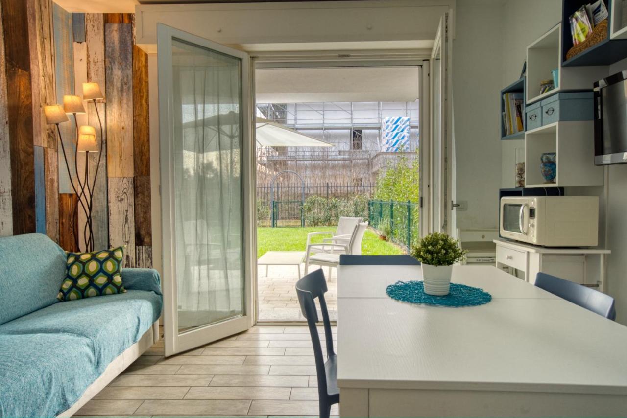 Caseospitali - Casa Azzurra, Incantevole Bilocale Con Giardino Cernusco Sul Naviglio Exteriör bild