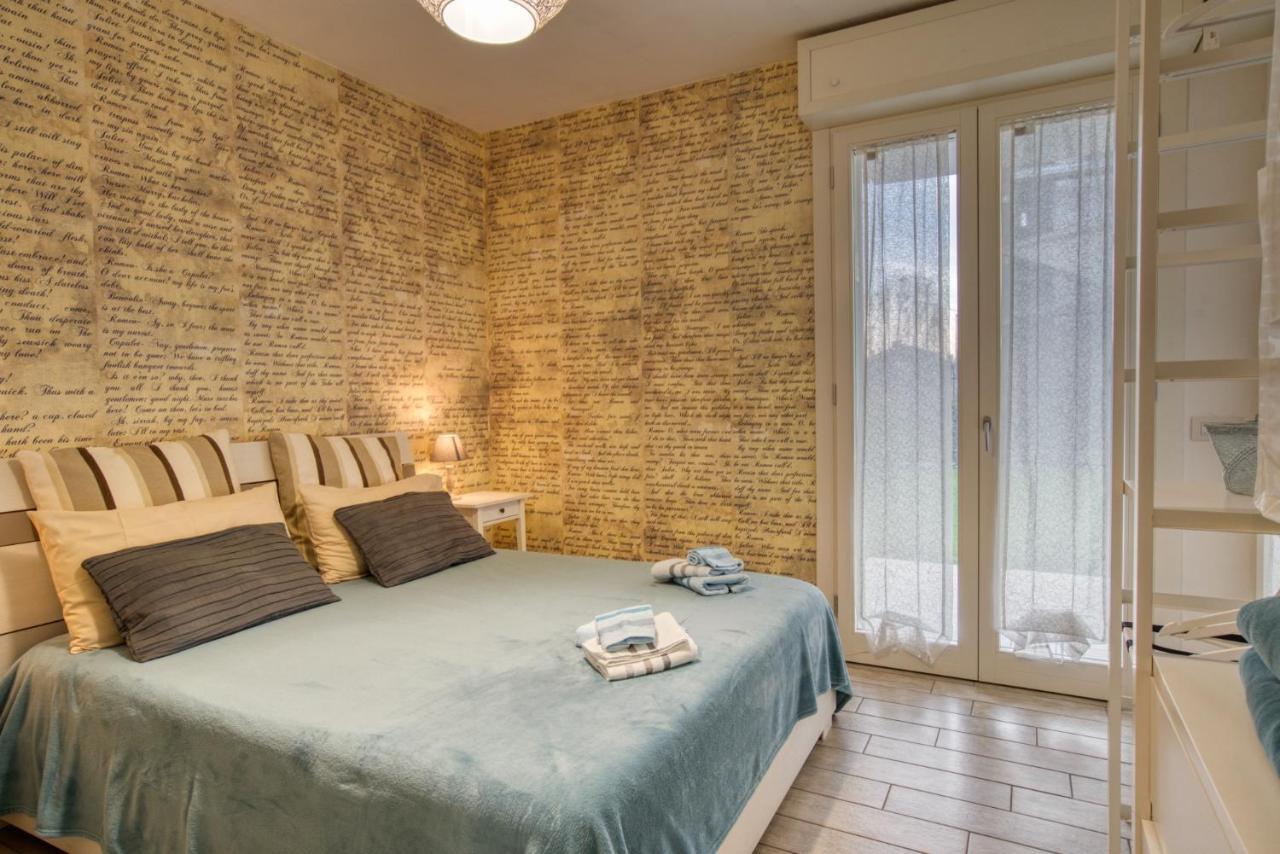 Caseospitali - Casa Azzurra, Incantevole Bilocale Con Giardino Cernusco Sul Naviglio Exteriör bild